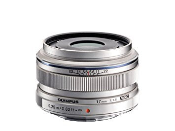 Olympus M.Zuiko 17mm F1.8 Lens - Silver