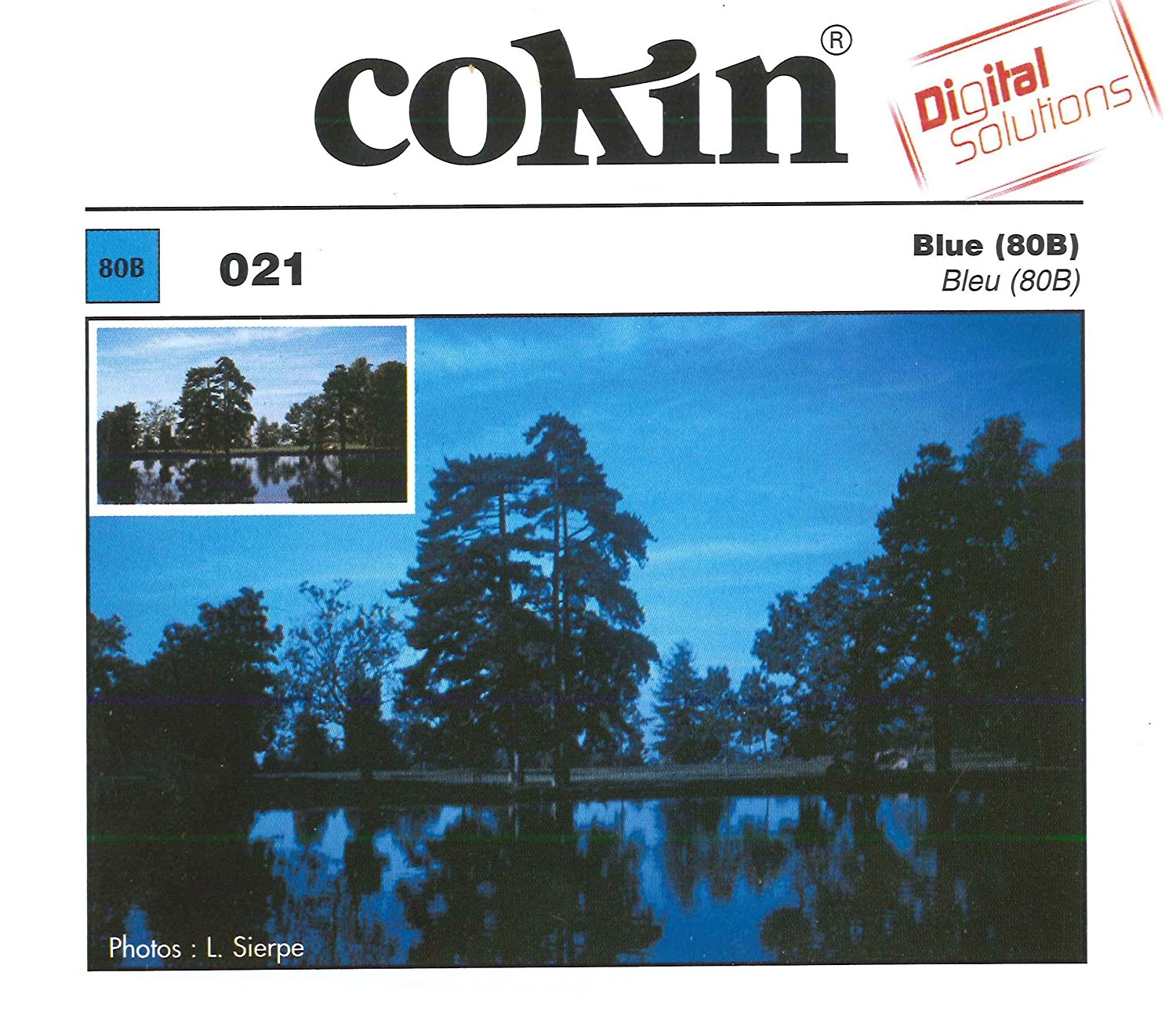 Cokin P Series P021 Blue 80B Filter