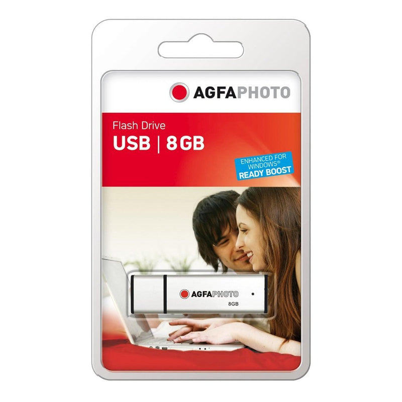 AgfaPhoto USB 2.0 8GB Silver