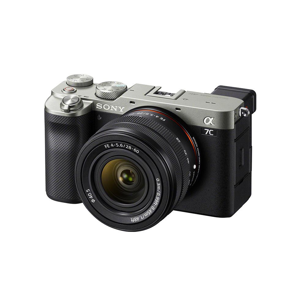 Sony A7C Digital Camera with 28-60mm lens - Silver