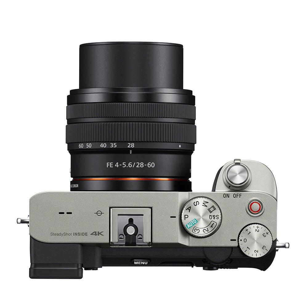 Sony A7C Digital Camera with 28-60mm lens - Silver