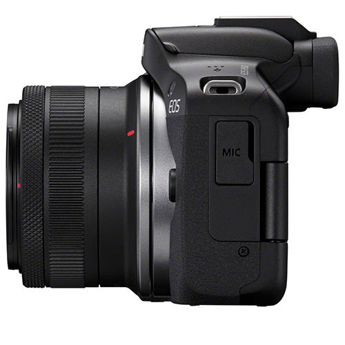Canon EOS R50 Digital Camera- RF-S 18-45mm Lens - Black