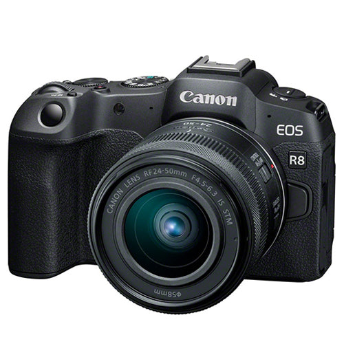 Canon EOS R8 Digital Camera - RF 24-50mm IS STM Lens