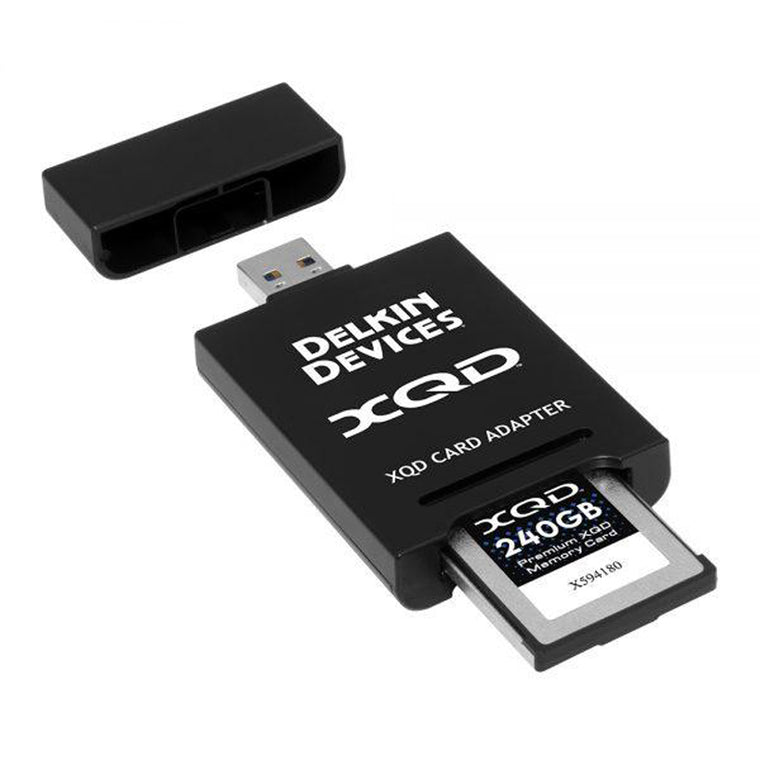 Delkin USB 3.1 XQD Memory Card Reader