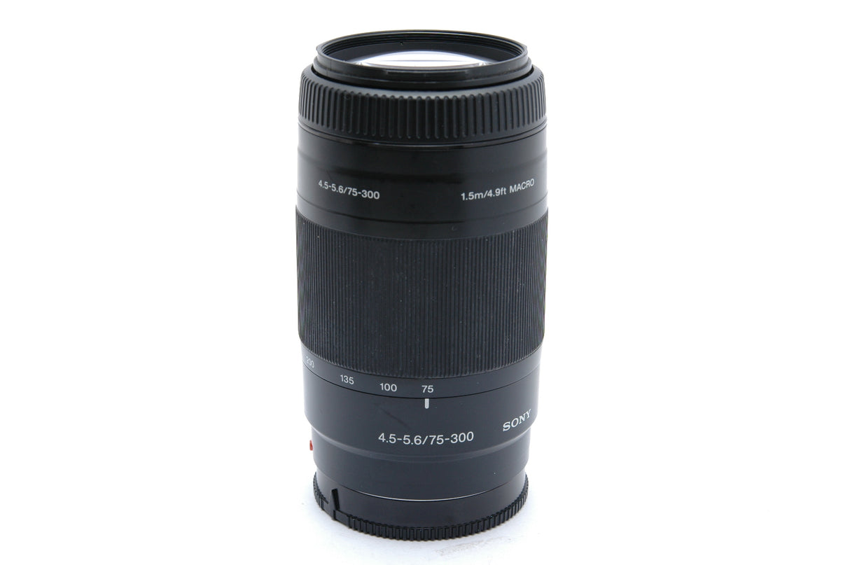 Used Sony 75-300mm f4.5-5.6 Lens - Sony A Mount