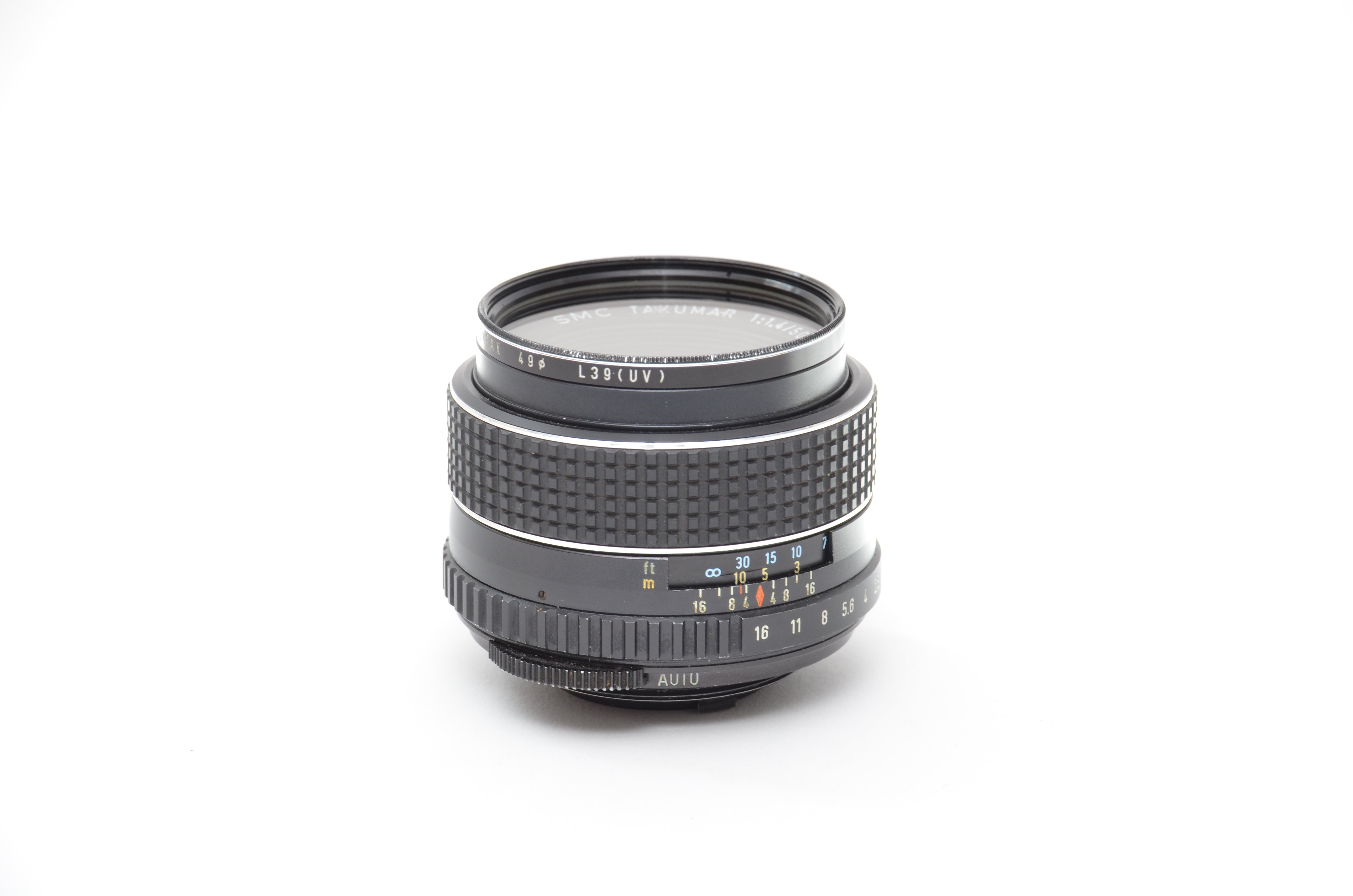 Used Asahi Pentax SMC Takumar 50mm f/1.4 M42 mount lens
