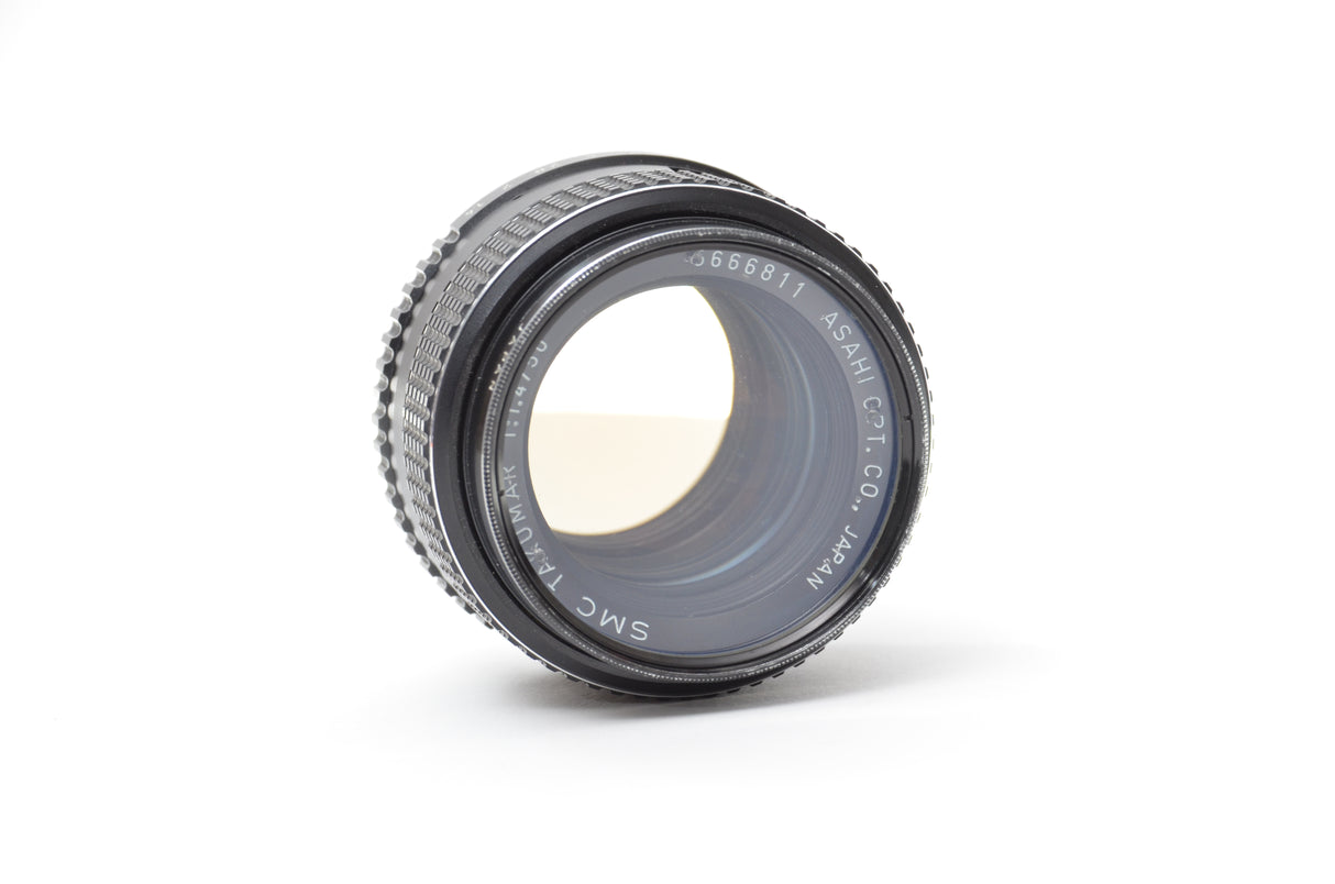 Used Asahi Pentax SMC Takumar 50mm f/1.4 M42 mount lens