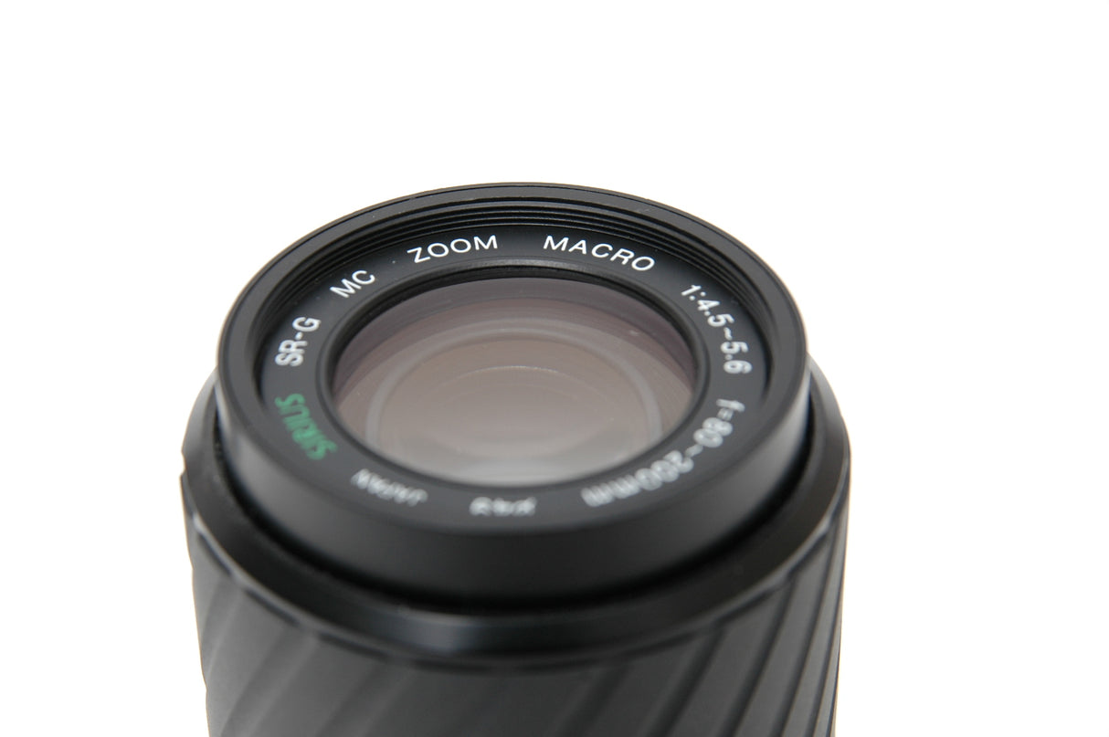 Used Sirius 80-200mm f4.5-5.6 MC Zoom Macro Lens for M42