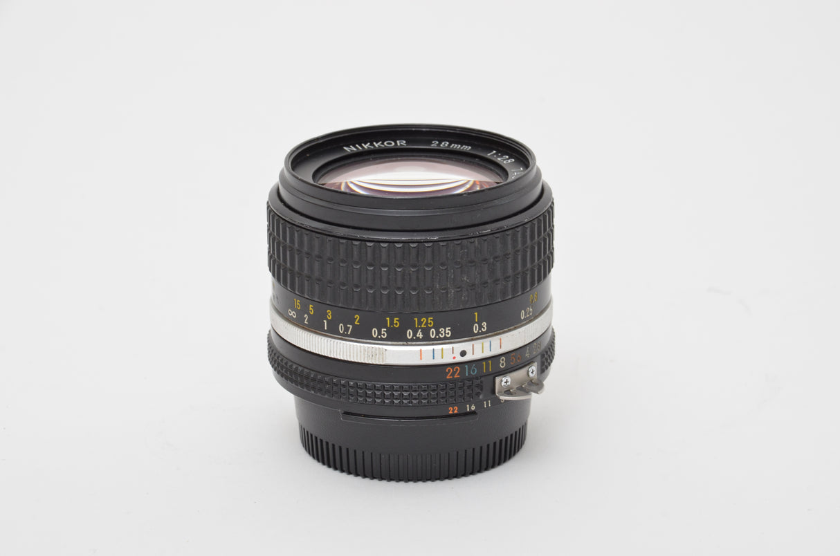 Used Nikon 28mm f/2.8 Ai lens