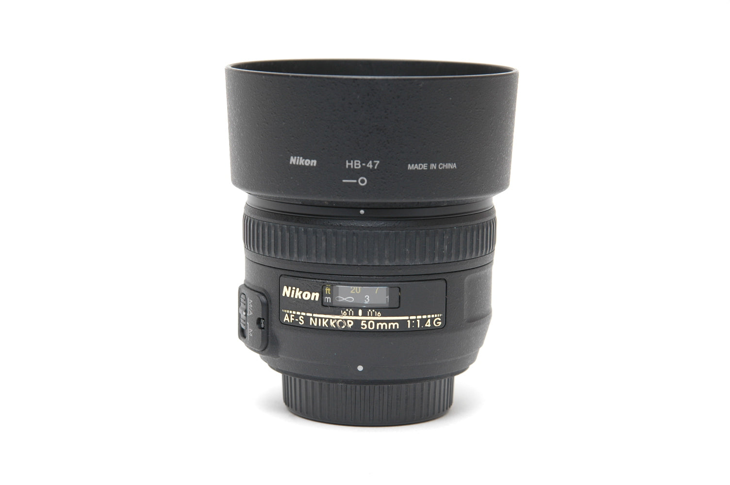 Used Nikon AF-S 50mm f/1.4G Lens + 12 Month Warranty