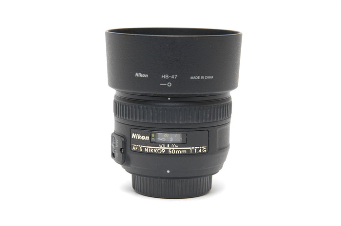 Used Nikon AF-S 50mm f/1.4G Lens + 12 Month Warranty