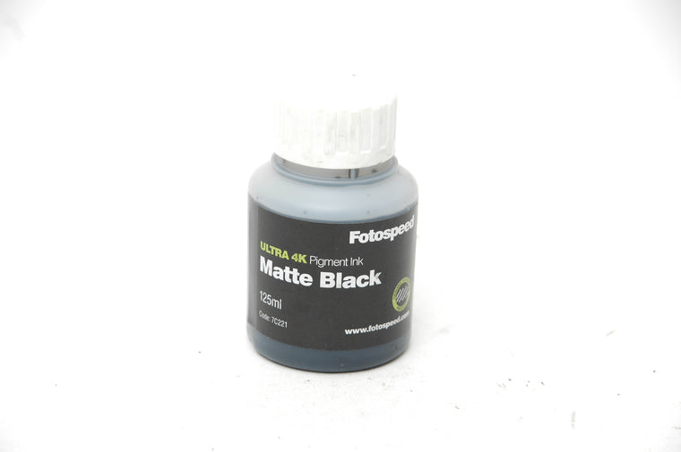 Used Fotospeed Matte Black 125ml