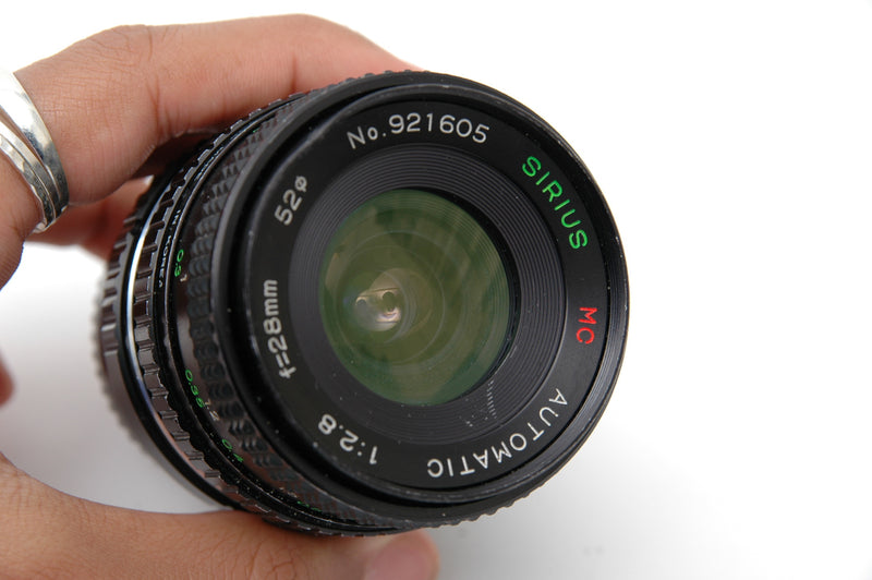 Used Sirius MC 28mm f2.8 Lens for M42