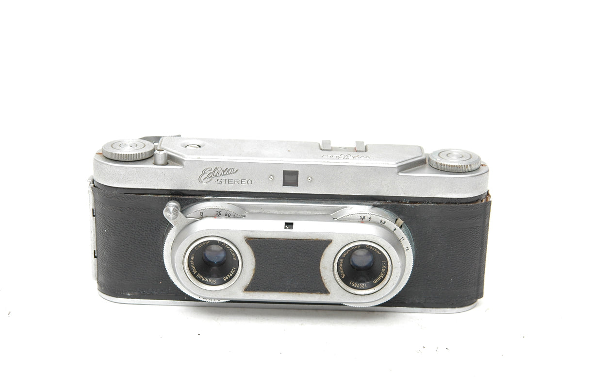 Used Edixa Sereo 35mm Film Camera With Original Case