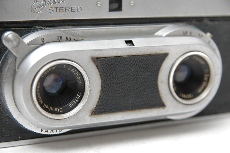 Used Edixa Sereo 35mm Film Camera With Original Case