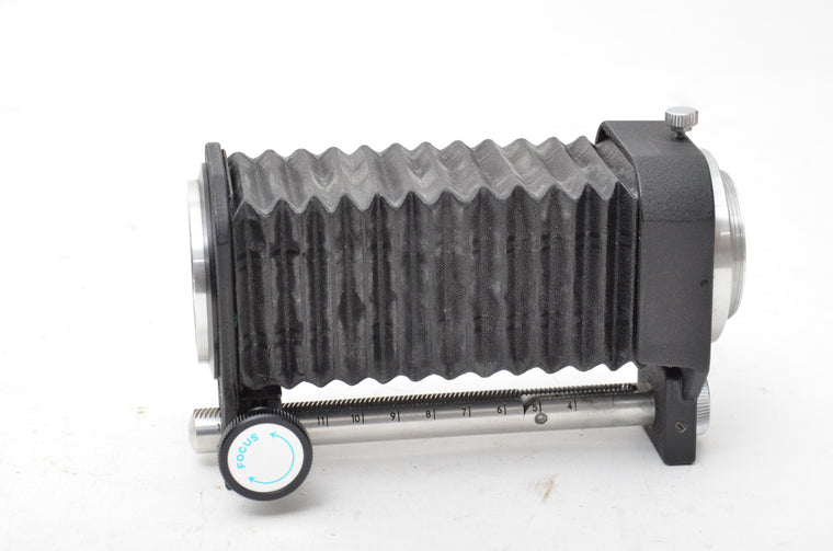 Used Soligor Deluxe Folding Extension Bellows Single Track for Pentax