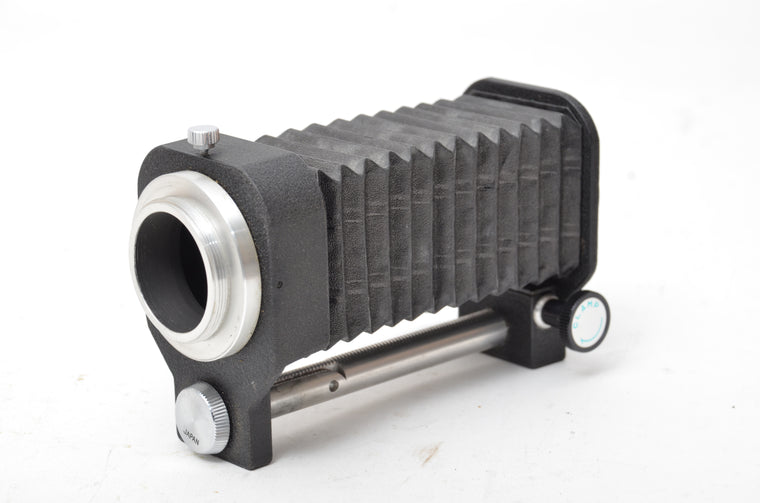 Used Soligor Deluxe Folding Extension Bellows Single Track for Pentax