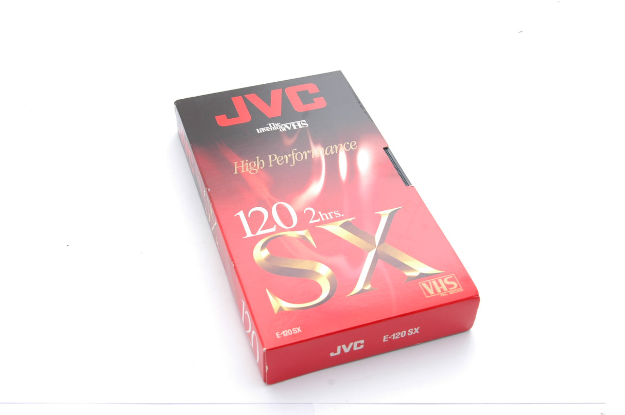 JVC E-120 SX High Performance Video Tapes (Opened)