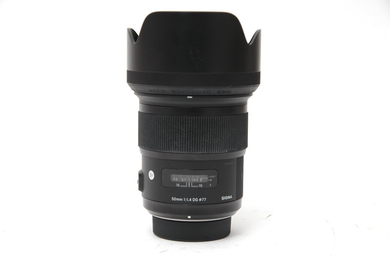 Used Sigma 50mm f/1.4 DG HSM ART Lens for Nikon
