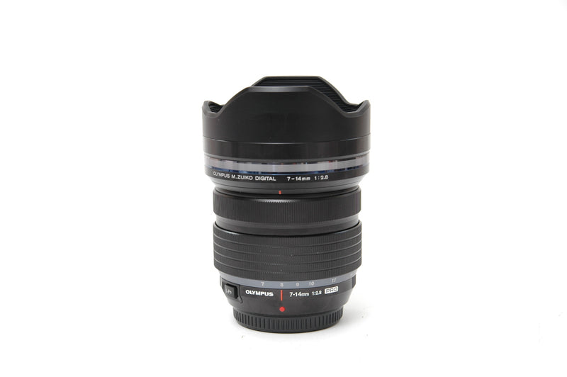 Used Olympus M.ZUIKO Digital ED 7-14mm f/2.8 PRO Lens