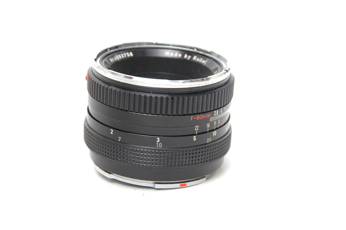 Used Rollei-HFT Planar 80mm f/2.8 Lens For Rolleiflex 6000 Series