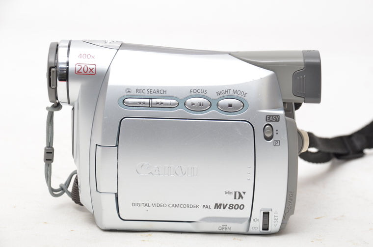 Used Canon PAL MV800 Digital Video Camcorder