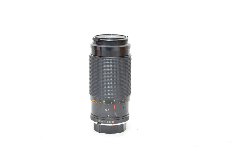 Used Tefnon 75-205mm f/3.8-4.8 Macro lens