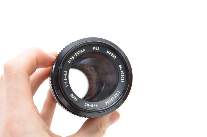 Used Tefnon 75-205mm f/3.8-4.8 Macro lens