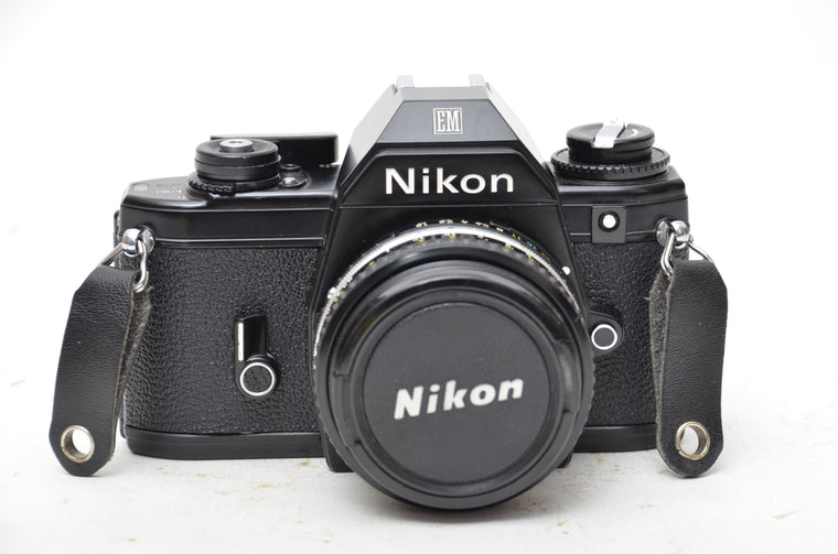 Used Nikon EM 35mm Camera with 50mm