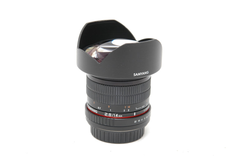 Used Samyang 14mm f/2.8 ED AS IF UMC Lens for Canon EF