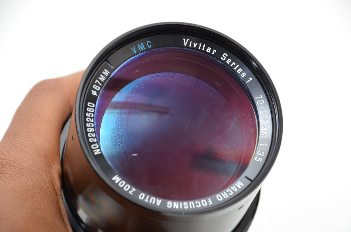 Used Vivitar 70-210mm f/3.5 Macro Lens