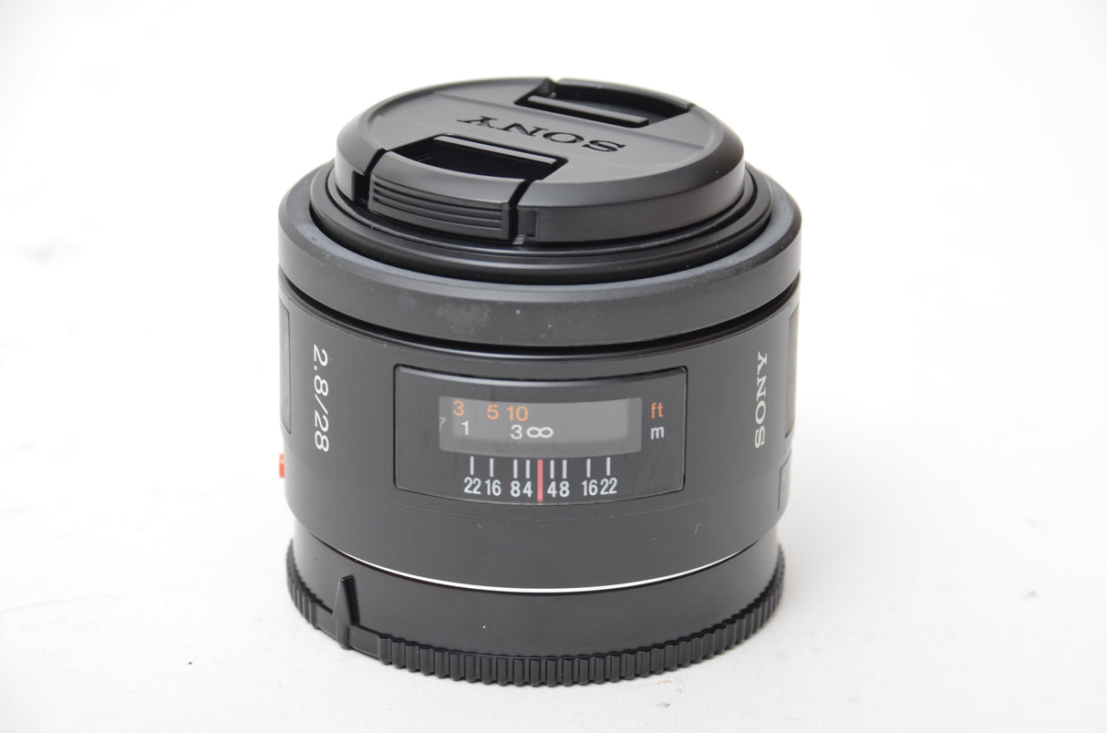 Used Sony 28mm f/2.8 SAL Lens for Sony A