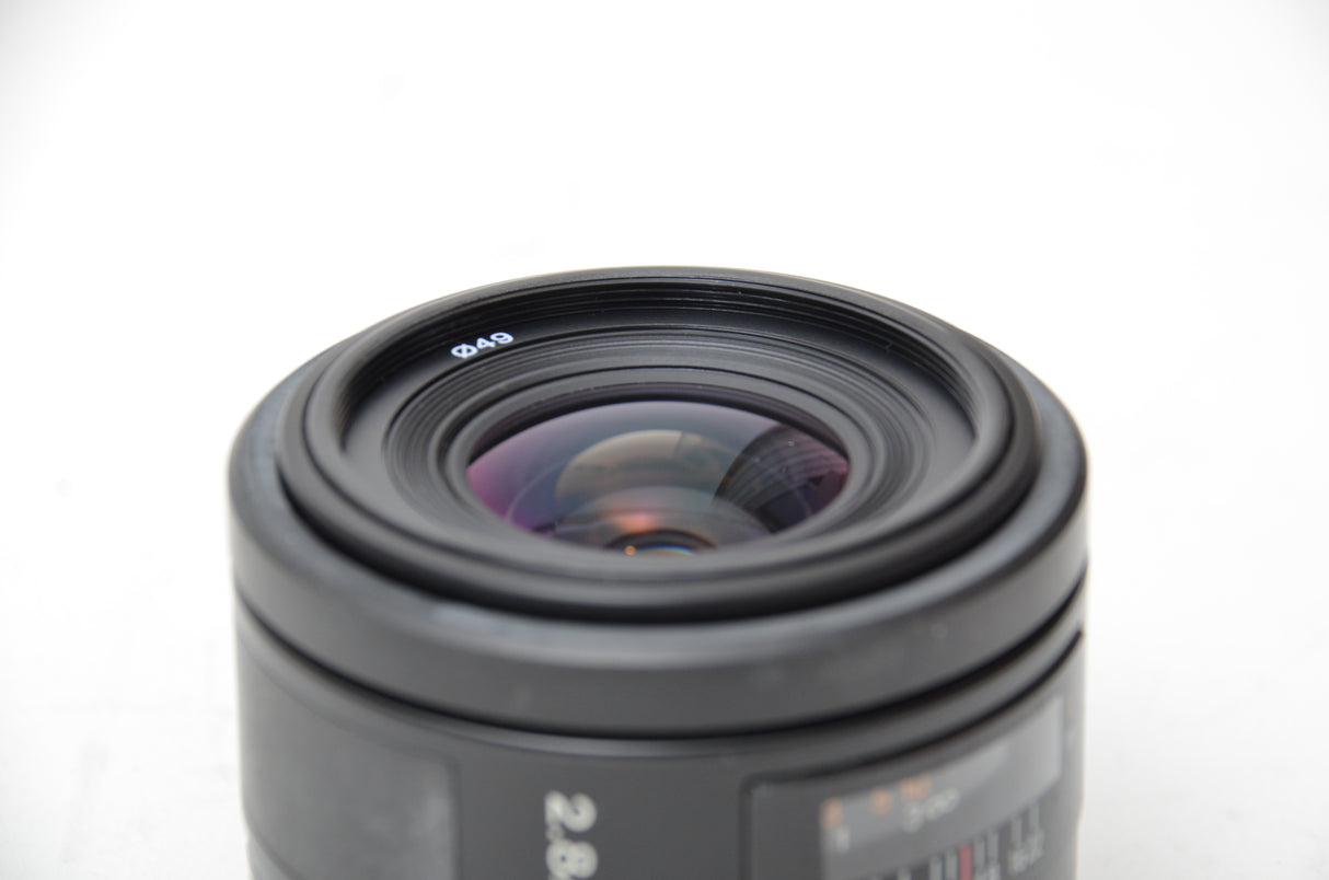 Used Sony 28mm f/2.8 SAL Lens for Sony A
