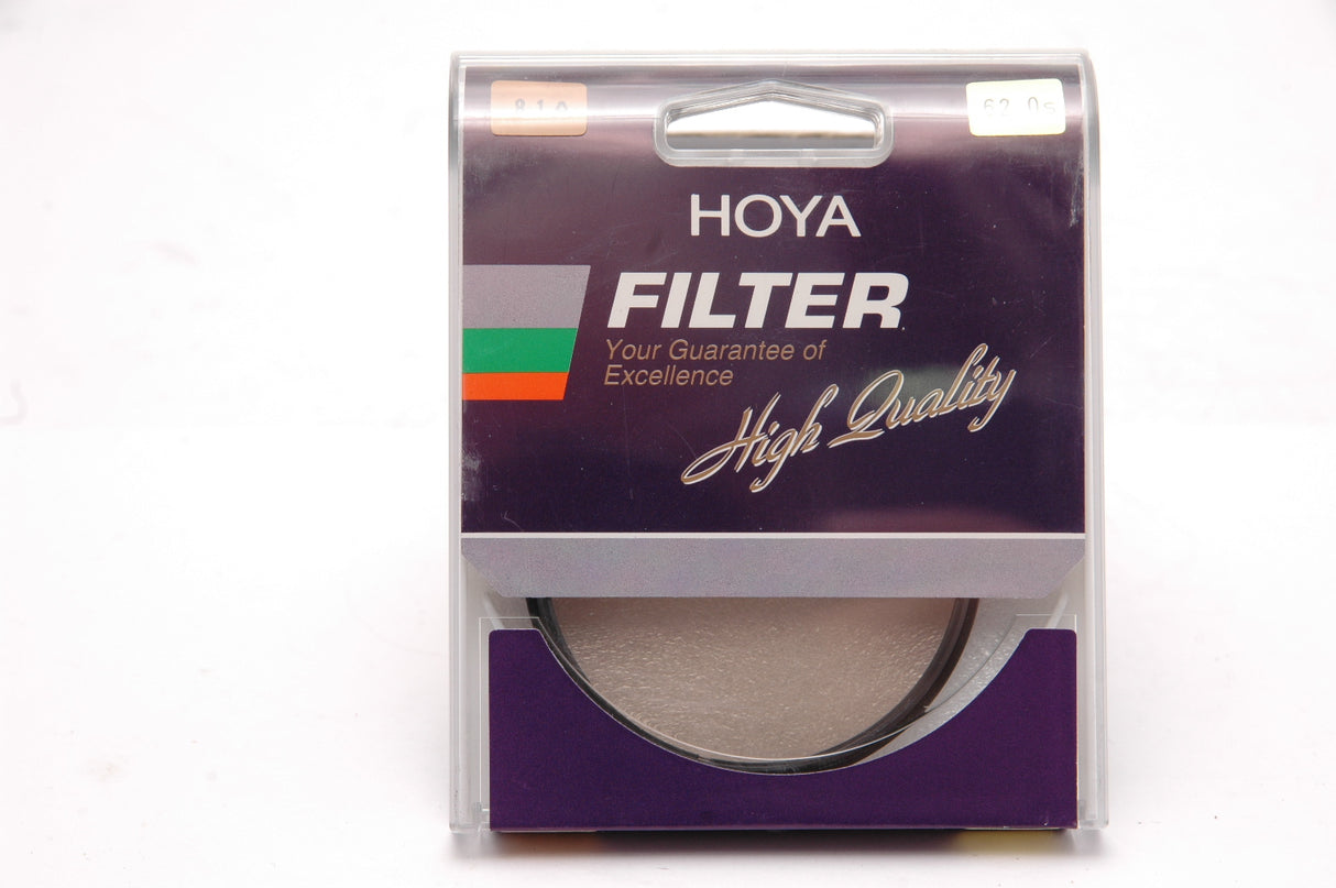 Used Hoya  62mm 81A filter ( Sealed )