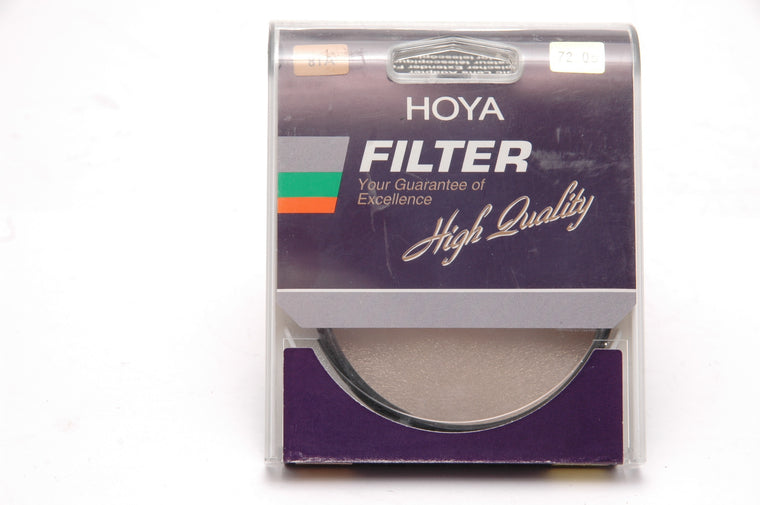 Used Hoya  72mm 81A  filter ( Sealed )