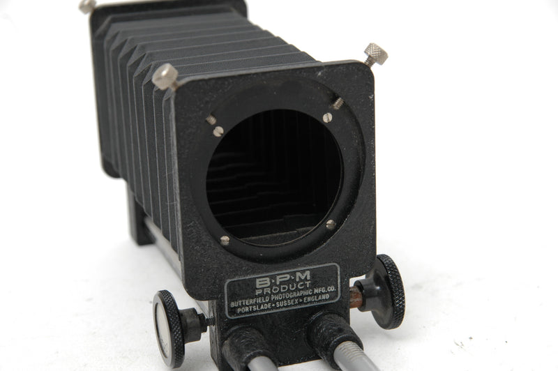 Used BPM Universal Bellows Unit for Macro Photography (Required Lens Adapter)
