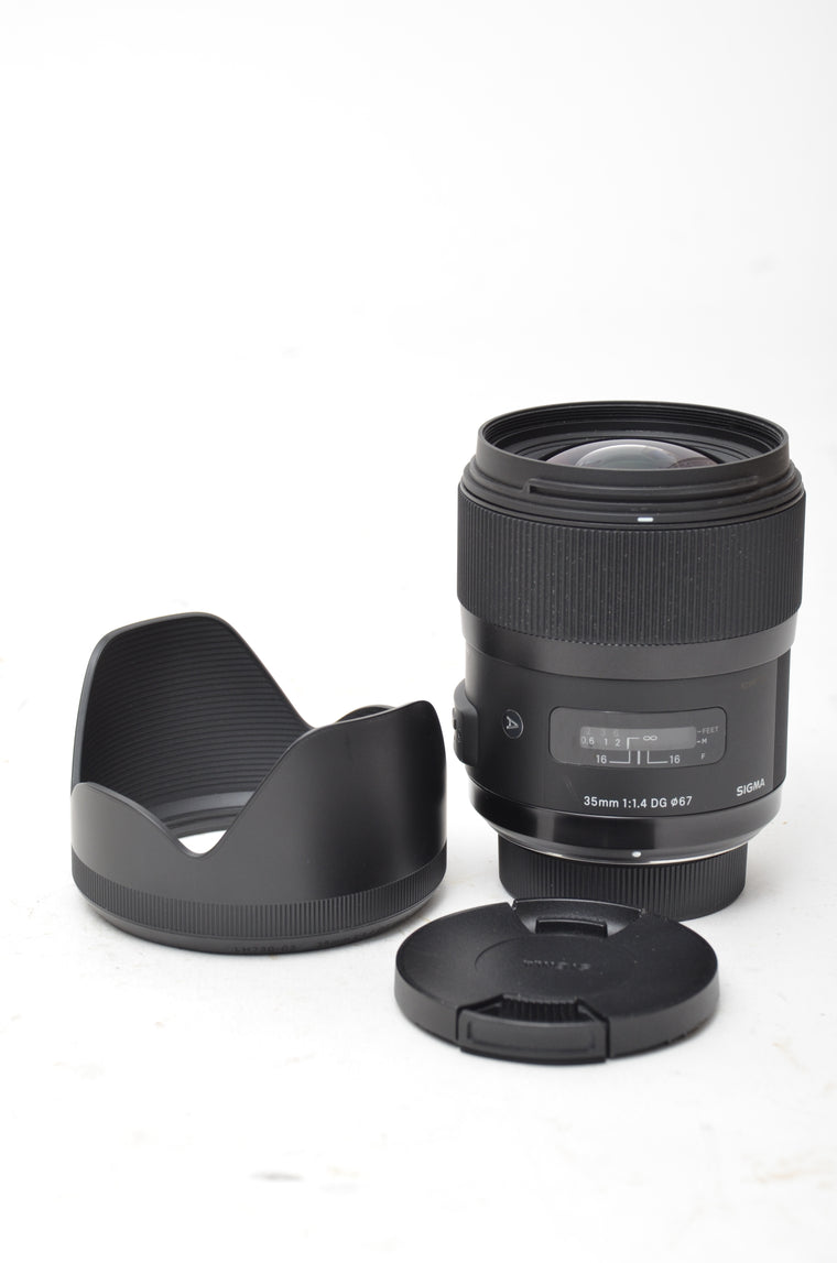 Used Sigma 35mm f/1.4 DG HSM ART Lens for Nikon