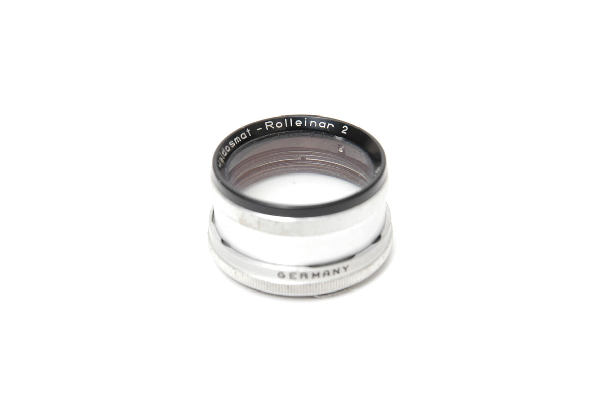 Used Grey Leather Rolleinar Box