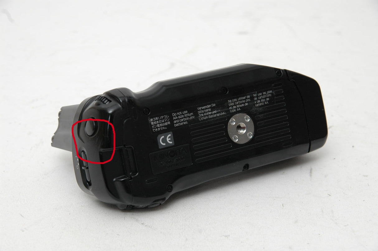 Used Minolta Vertical Control Grip VC-507/600