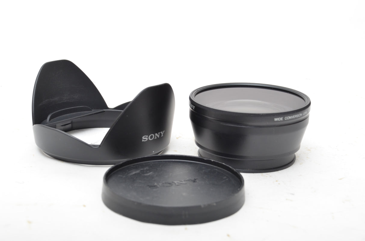 Used Sony VCL-HG0872 Wide Converson Lens x0.8