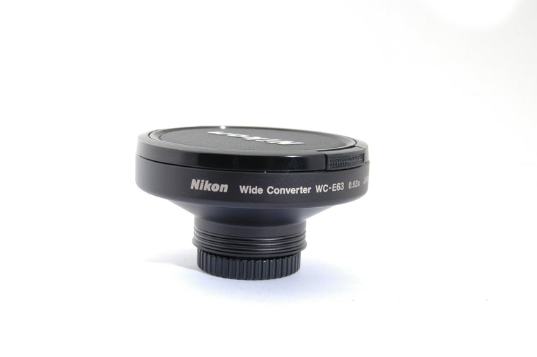 Used Nikon WC-E63 Wideangle Converter 0.63x
