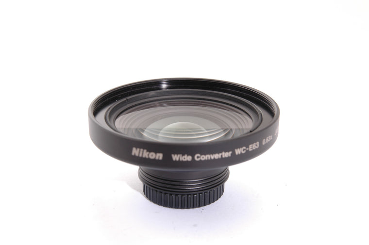 Used Nikon WC-E63 Wideangle Converter 0.63x