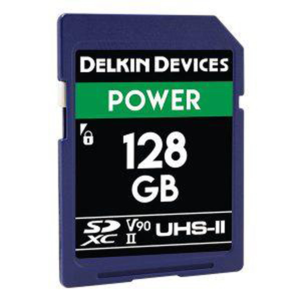 Delkin Power 128GB SDXC 2000X (V90) Memory Card 250MB/s