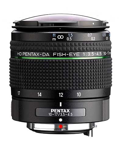 Pentax 10-17mm F3.5-4.5 HD DA ED Fisheye Lens