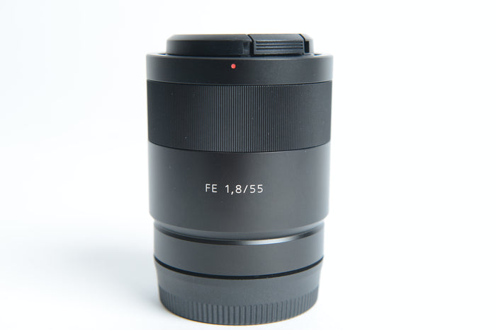 Used Sony Carl Zeiss Sonnar T* FE 55mm f/1.8 ZA Lens