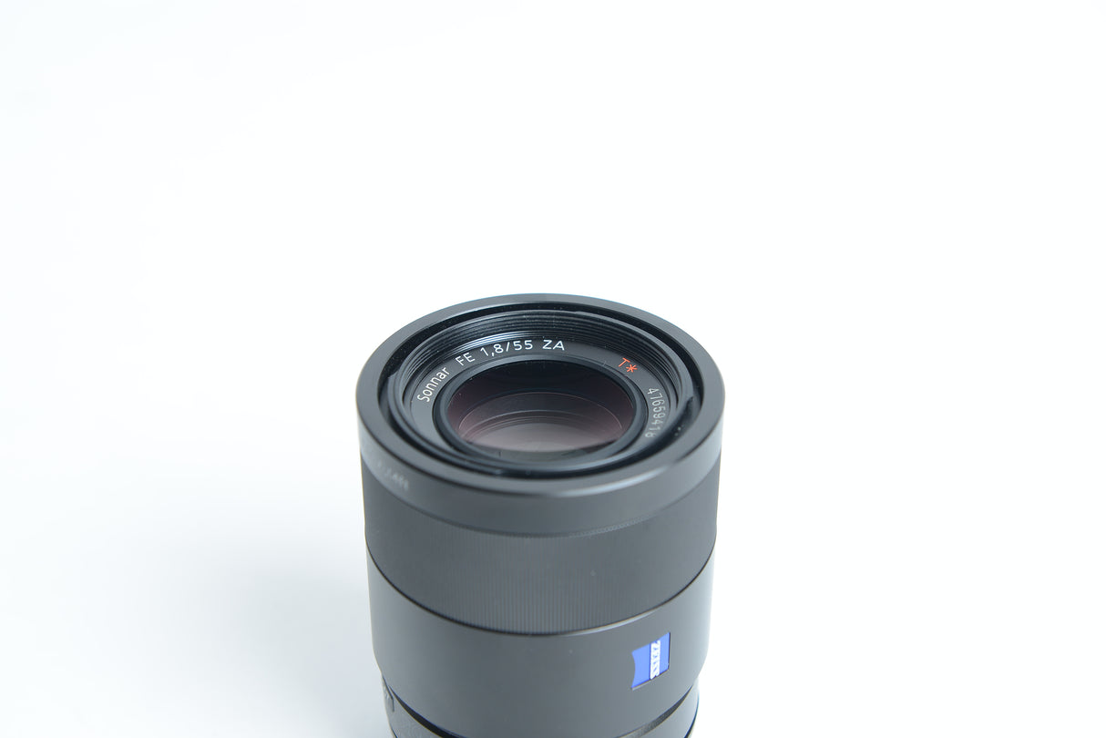Used Sony Carl Zeiss Sonnar T* FE 55mm f/1.8 ZA Lens