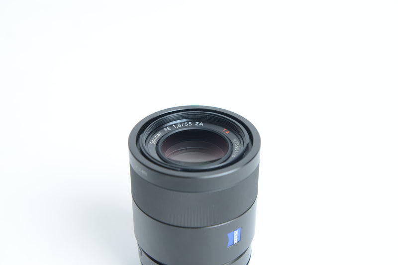 Used Sony Carl Zeiss Sonnar T* FE 55mm f/1.8 ZA Lens