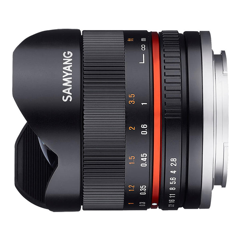 Samyang MF 8mm f2.8 UMC II Fisheye Lens - Sony E Mount