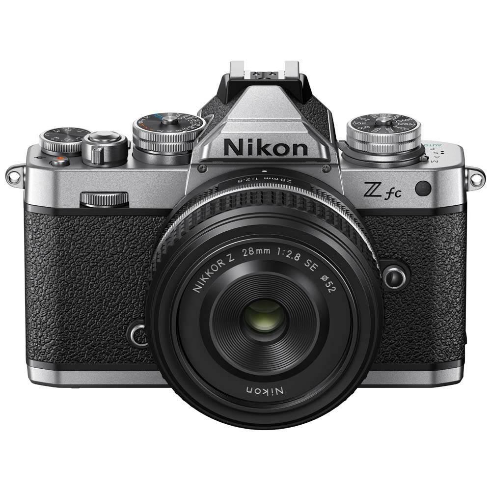 Nikon Z fc Digital Camera with 28mm Lens - Silver
