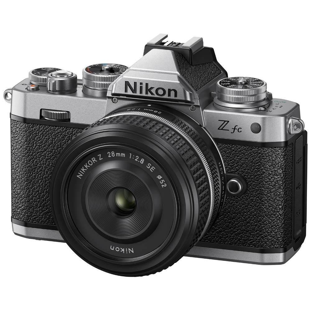Nikon Z fc Digital Camera with 28mm Lens - Silver
